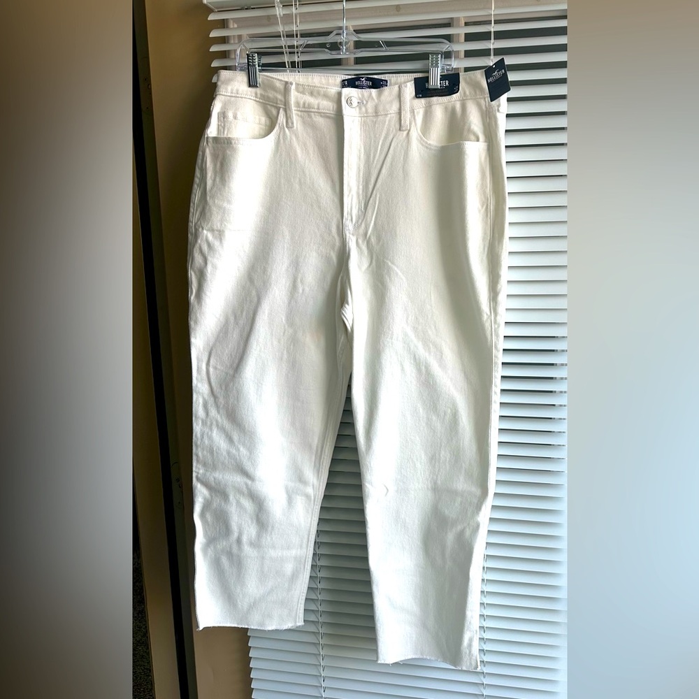 Hollister Women’s White Jeans